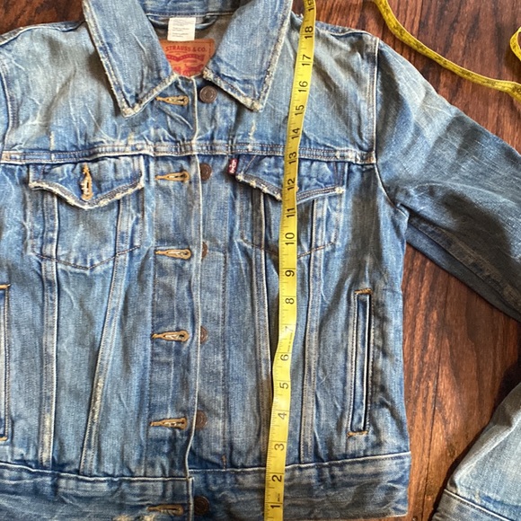 Levi’s denim jacket extra small - Picture 5 of 7